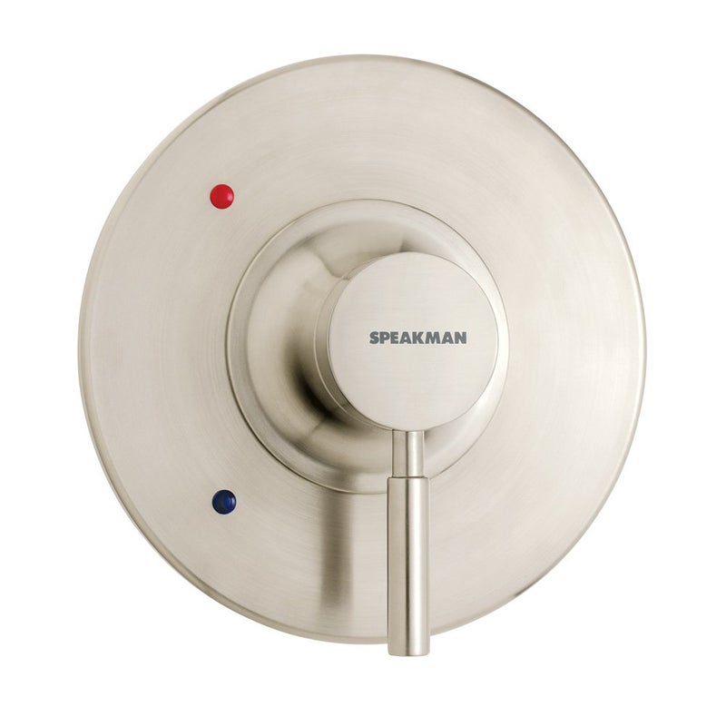 Speakman CPT-1000-UNI-BN Easy Handle Replacement Kit Retrofits Many Modern Nickel Neo Universal Shower Valve Trim, Brushed, 7.31 X 7.31 X 4.57 - Image 1